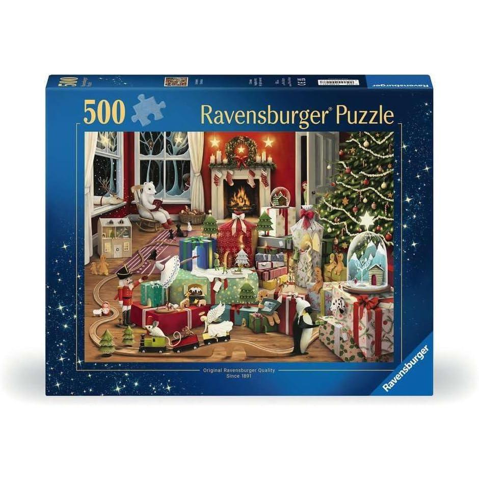 imageRavensburger Enchanted Christmas 500 Piece Jigsaw Holiday Puzzle for Adults 12000227 Handcrafted Tooling Made in Germany Every Piece Fits Together PerfectlyNew Packaging