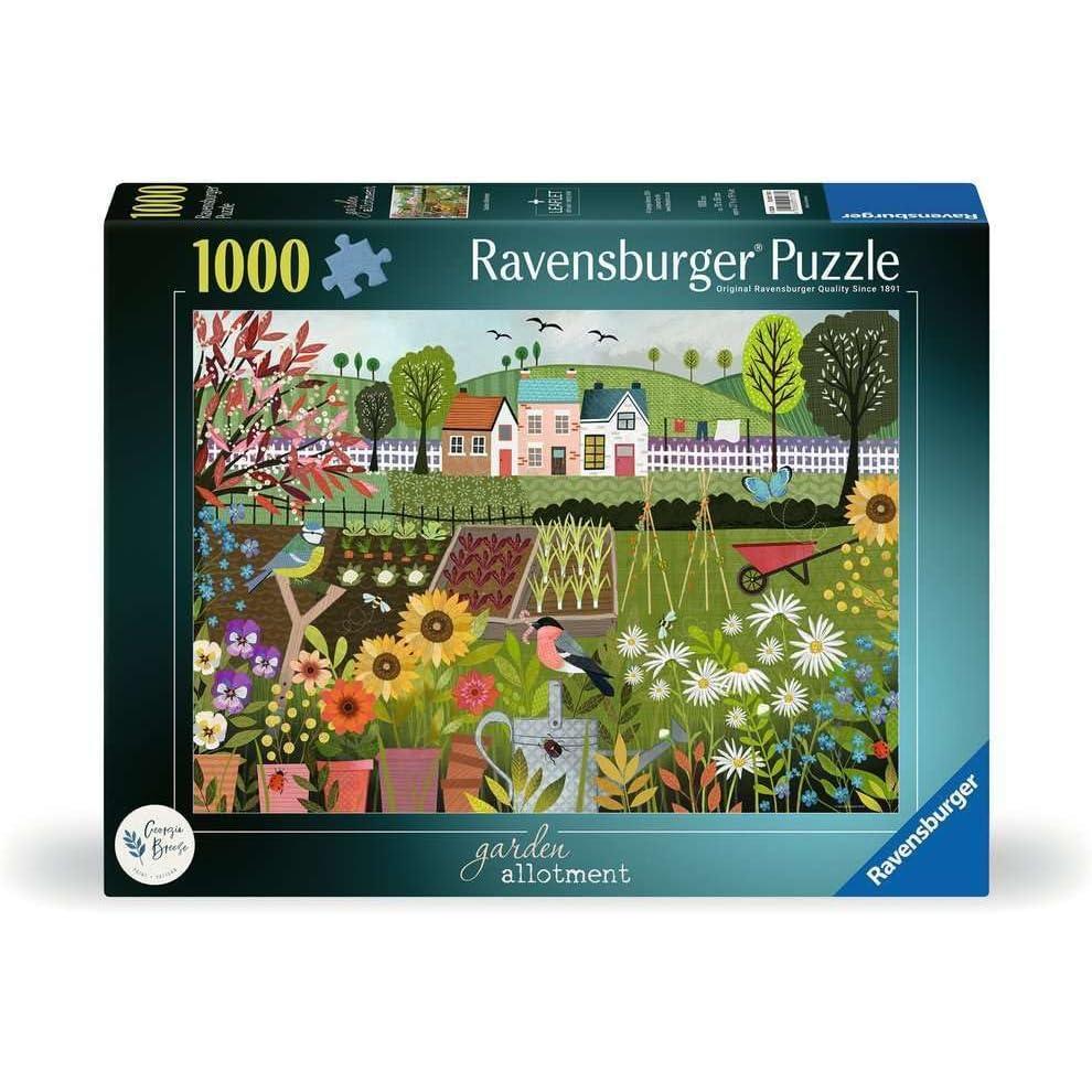 imageRavensburger Garden Allotment 1000 Piece Jigsaw Puzzle  Vibrant Garden Artwork  Idyllic Nature Scene  Durable EcoFriendly MaterialsNew design