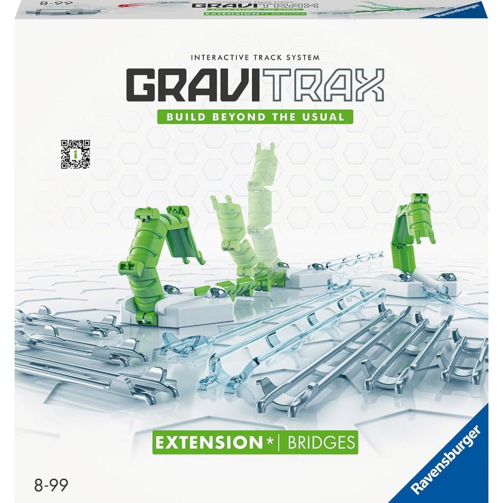 imageRavensburger GraviTrax Bridges Expansion Set STEM Toy for Kids Ages 8 and Up Compatible with All GraviTrax Systems Ranked No1 Marble Run System in The USNew Packaging