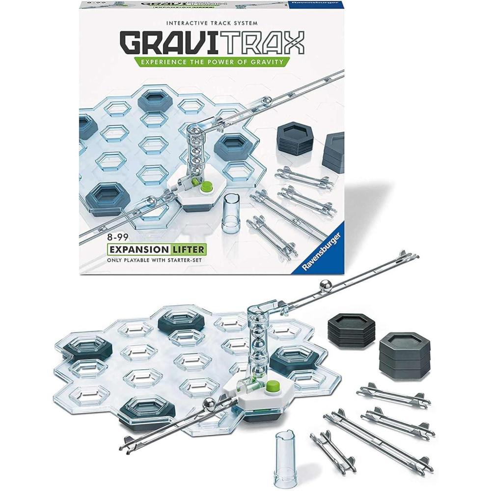 imageRavensburger GraviTrax Lifter Expansion Set Marble Run ampamp STEM Toy for Boys ampamp Girls Ages 8 ampamp Up Compatible with All GraviTrax Systems Ranked No1 Marble Run System in The USOriginal Packaging