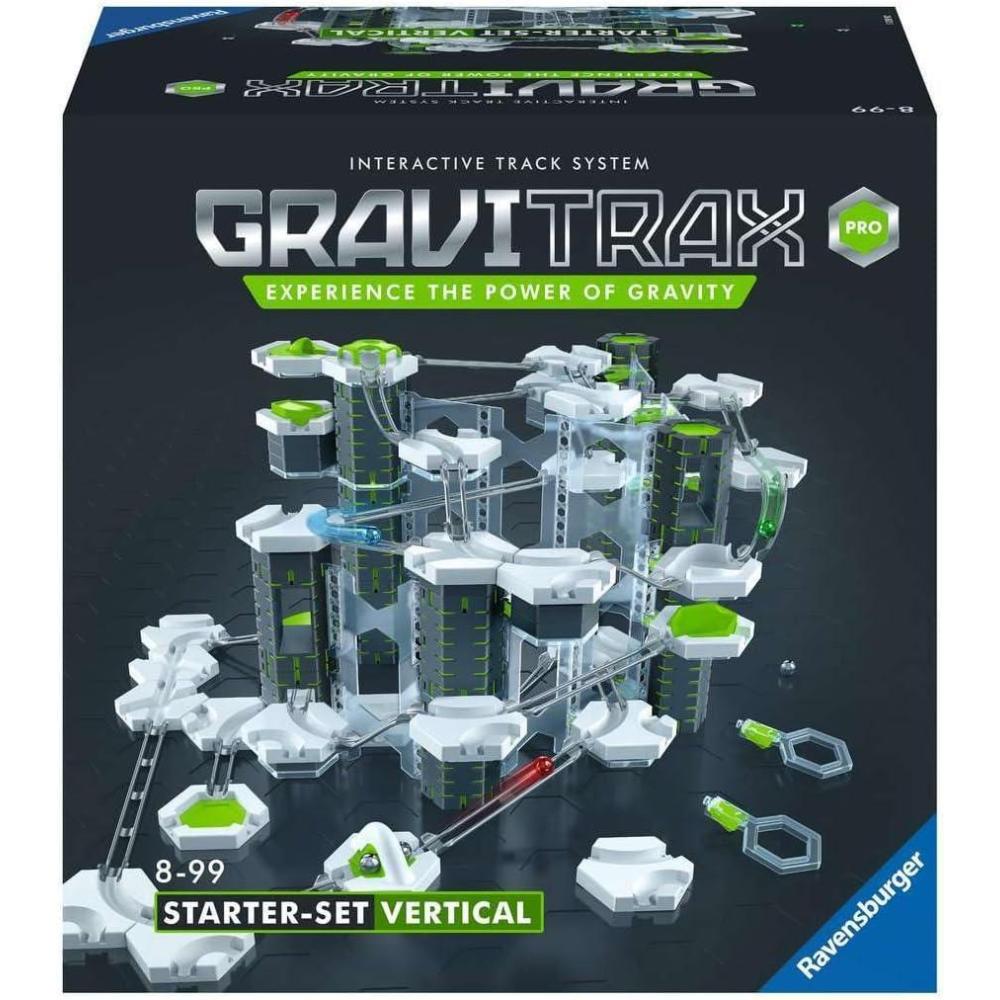 imageRavensburger GraviTrax PRO Starter Set Gravity ampamp Magnetic Marble Game MESH Accredited STEM Toy for Kids BrainBuilding Educational Gift Engages Critical Thinking Problem Solving Ages 8Original Packaging