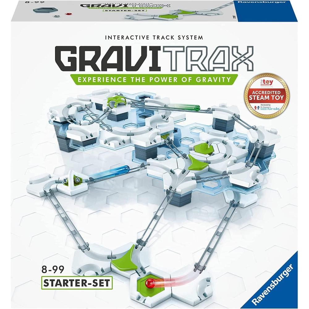 imageRavensburger GraviTrax Starter Set Gravity ampamp Magnetic Marble Game MESH Accredited STEM Toy for Kids BrainBuilding Educational Gift Engages Critical Thinking Problem Solving Ages 8Old Packaging