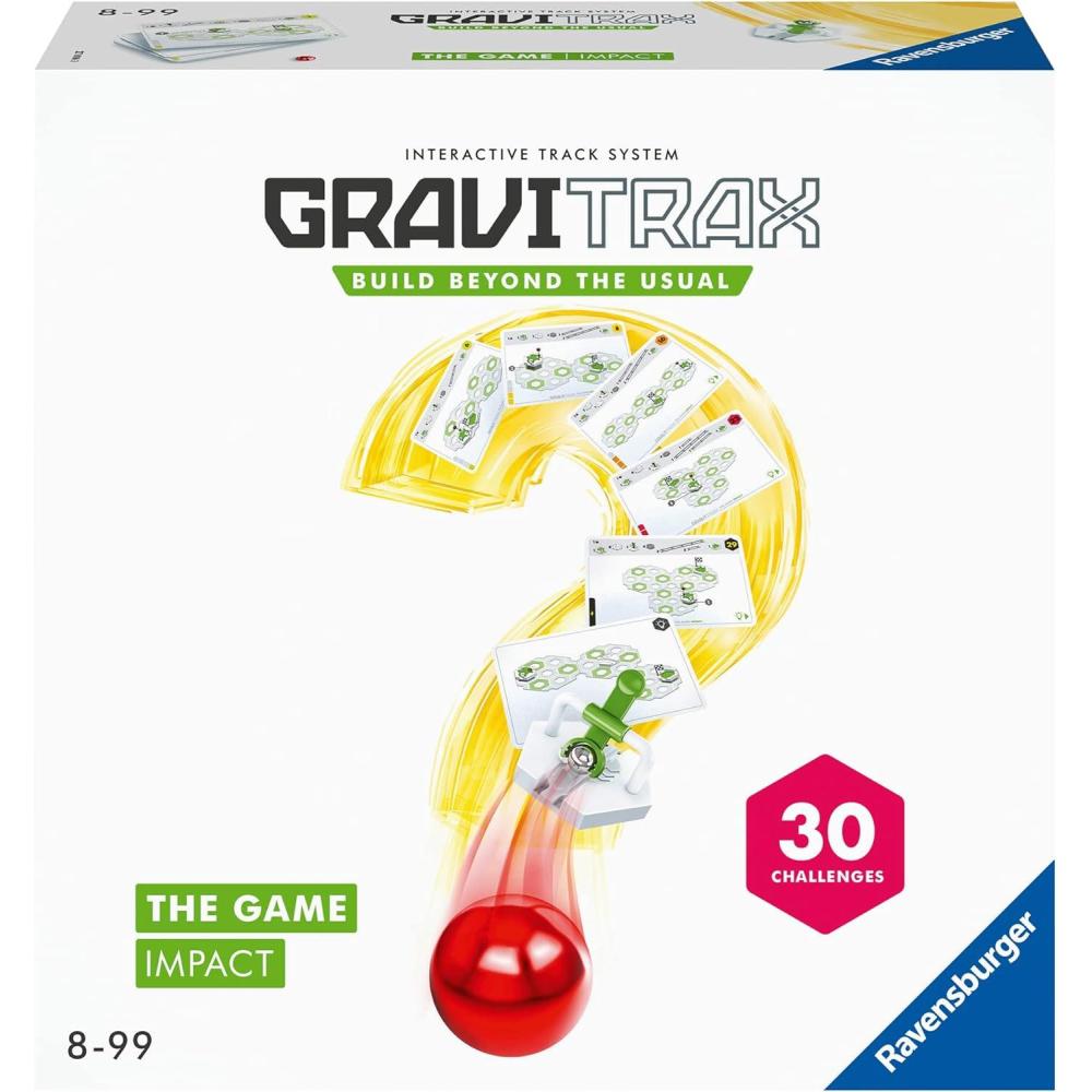 imageRavensburger GraviTrax The Game Impact Marble Challenge Logic Brain Games and STEM Toys for Kids Age 8 Years Up