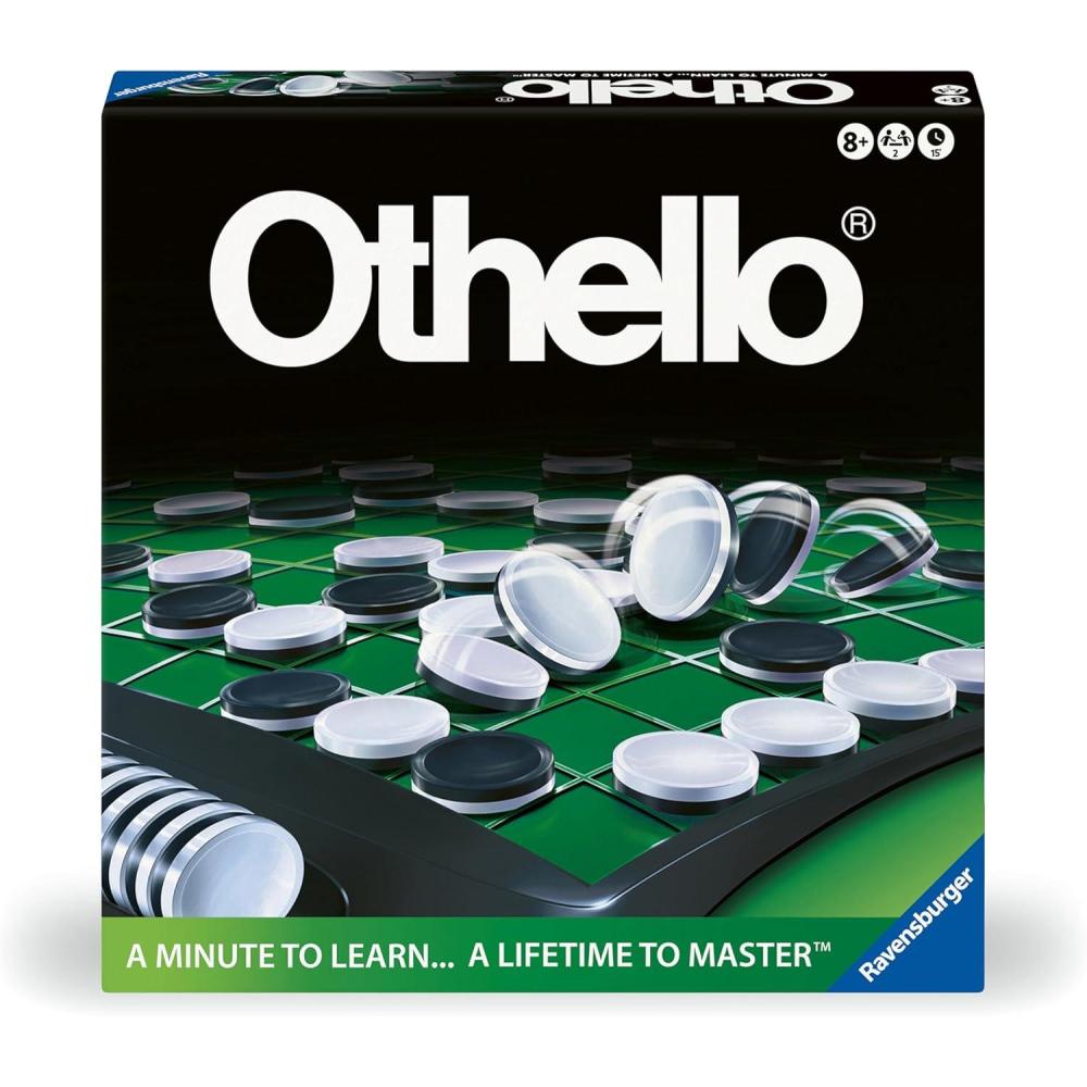 imageRavensburger Othello Classic Family and 2Player Game for Ages 8 and Up