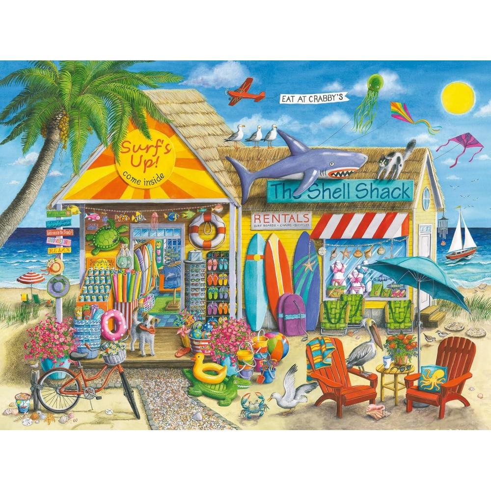 imageRavensburger Surfs Up 1500 Piece Jigsaw Puzzle Great Gift Option Quality Design FSCCertified for Sustainability