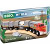 BRIO World – 36089 Trains of The World Santa Fe Train | Wooden Toy Train for Kids Aged 3 Years Up