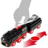 BRIO World – Christmas Steaming Train – Battery-Operated Train – 27-Pc Motorized Steam Engine for Wooden Track with Lights and Kid-Friendly Steam – Interactive Play with Forward/Reverse – for Kids 3+(BRIO World – 36014 Christmas Steaming Train Set | 27-Piece Kid-Friendly Set | Age 3+ Compatible | FSC-Certified Beech Wood | Complements All BRIO Railway Sets & Accessories | Multicolor)