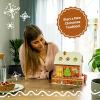 Ravensburger – 3D Gingerbread House with Lights – 216 Piece Jigsaw Puzzle – Traditional Gingerbread House with Sturdy Base & Safe LED Lighting – Premium Quality – Ages 8+