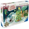 Ravensburger – Holiday Puzzle Advent Calendar – 24 Mini Jigsaw Puzzles with 1000+ Pieces – Unique Winter Scenes for Daily Christmas Surprises – Premium Quality – Ages 12+