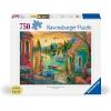 Ravensburger European Villa Views 750 Piece Large Format Puzzle | Iconic Lake Como Scenery by Eduard | Perfect for Leisurely Puzzling