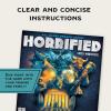 Ravensburger Horrified Games – Greek Monsters – Strategy Board Game – Boost Critical Thinking & Teamwork – Cooperative Gameplay – Unique Monster Challenges – 1 to 5 Players – Adults & Kids 10+