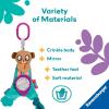 Ravensburger Play+ Crinkle & Chew – Meerkat | Soft Plush with Teething Edge | Multisensory Details | Fine Motor Fun