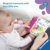 Ravensburger Play+ Flip & Pop – Colours – Waterproof Baby Book – Sensory Pop-Its & Teething Edge
