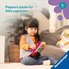 Ravensburger Play+ Flip & Pop – Colours – Waterproof Baby Book – Sensory Pop-Its & Teething Edge