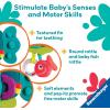 Ravensburger Play+ Pop-It Piranha – Blue | Crinkle, Rattle & Teether Toy | Engages Sensory & Fine Motor Skills