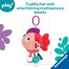 Ravensburger Play+ Pop-It Piranha – Red | Crinkle, Rattle & Teether Toy | Engages Sensory & Fine Motor Skills