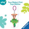 Ravensburger Play+ Pull & Wiggle – Giraffe | Interactive Movement Toy | Encourages Grasping & Cause-and-Effect Learning