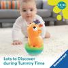Ravensburger Play+ Push & Listen Roly Poly – Capybara | Sensory Toy with Lights & Sounds | Encourages Movement & Exploration | 6 Months and Up
