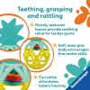 Ravensburger Play+ Rattle Teether – Pineapple – Gentle Teething Relief – Easy-to-Grasp Design – Engages Fine Motor Skills