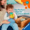 Ravensburger Play+ Rattle Teether – Pineapple – Gentle Teething Relief – Easy-to-Grasp Design – Engages Fine Motor Skills