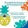Ravensburger Play+ Rattle Teether – Pineapple – Gentle Teething Relief – Easy-to-Grasp Design – Engages Fine Motor Skills