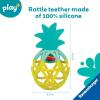 Ravensburger Play+ Rattle Teether – Pineapple – Gentle Teething Relief – Easy-to-Grasp Design – Engages Fine Motor Skills