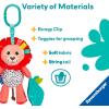 Ravensburger Play+ Shake & Rattle – Lion | Bright Colors & Rattle Sounds | Engages Auditory & Visual Skills | On-The-Go Play