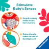 Ravensburger Play+ Shake & Rattle – Lion | Bright Colors & Rattle Sounds | Engages Auditory & Visual Skills | On-The-Go Play
