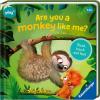 Ravensburger Play+ are You a Monkey Like Me? | Interactive Sensory Book | Engages Toddlers in Fun & Exploration