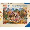 Ravensburger Pumpkin Cottage 1000 Piece Jigsaw Puzzle | Premium Quality Made in Europe | FSC Certified Materials