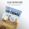 Think Fun Cat Crimes Brain Game and Brainteaser for Boys and Girls Age 8 and Up – A Smart Game with a Fun Theme and Hilarious Artwork, (1550)