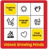 ThinkFun Zingo Bingo Award Winning Preschool Game for Pre-Readers and Early Readers Age 4 and Up – One of the Most Popular Board Games for Boys and Girls and their Parents (97700)(ThinkFun Zingo Bingo – Unique Pre-Reading Game for Kids | Boosts Language & Matching Skills | Fun for Classroom & Home | Amazon Exclusive with Extra Zingo Card)