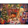 Ravensburger – Christmas Eve – 1500 Piece Jigsaw Puzzle – Quaint Home for The Holidays Scene Featuring Toys, a Tree and The Family Pets – Premium Quality – Ages 12+(New Packaging)