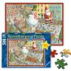 Ravensburger – Here Comes Christmas! – 500 Piece Jigsaw Puzzle – Featuring Santa and a Snowman as They Thrill The Crowd in The Big Parade – Premium Quality – Ages 12+(New Packaging)