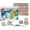 Ravensburger – Holiday Puzzle Advent Calendar – 24 Mini Jigsaw Puzzles with 1000+ Pieces – Unique Winter Scenes for Daily Christmas Surprises – Premium Quality – Ages 12+