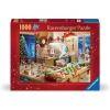 Ravensburger – Merry Mischief – 1000 Piece Jigsaw Puzzle – Caper with Gingerbread Men as They Wreak Havoc in The Kitchen – Stunning Detail – Premium Quality – Ages 12+(New Packaging)