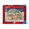 Ravensburger Santa’s Workshop – 1000 Piece Jigsaw Puzzle | A Magical North Pole Creation | Perfect for Holiday Puzzling(New Packaging)