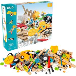 BRIO Builder – 34606 Builder Creative Set | 271-piece Educational Construction Toy for Kids Aged 3 Years Up