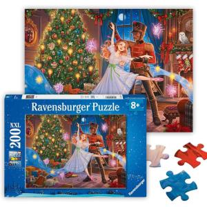 Ravensburger – Nutcracker Ballet – 200 Piece Jigsaw Puzzle – Classic, Inspiring Ballet Scene on Christmas Eve – Large Puzzle Pieces for Kids – Premium Quality – Ages 8+