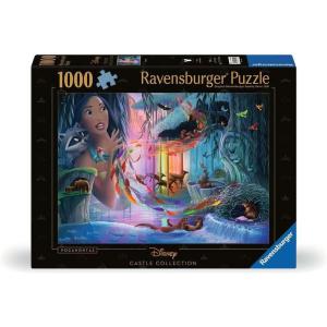 Ravensburger Disney Castle Collection – Pocahontas 1000 Piece Jigsaw Puzzle | Unique Softclick Technology | Engaging Imagery | Perfect for Disney Fans