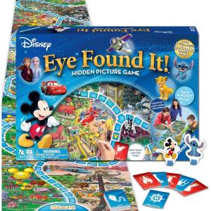 Ravensburger Disney Eye Found It – Hidden Picture Search Board Game – Learning Fun with Disney Favorites – Ages 4+ MESH Accredited