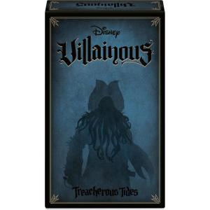 Ravensburger Disney Villainous – Treacherous Tides Strategy Board Game – Play as Davy Jones or Tamatoa – Stand-Alone or Expand with Other Villainous Games – Award-Winning Line – Ages 10+