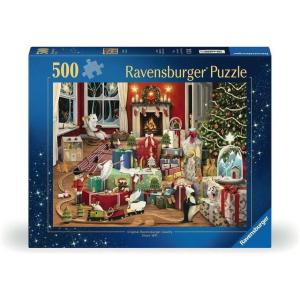 Ravensburger Enchanted Christmas 500 Piece Jigsaw Holiday Puzzle for Adults – 12000227 – Handcrafted Tooling, Made in Germany, Every Piece Fits Together Perfectly(New Packaging)