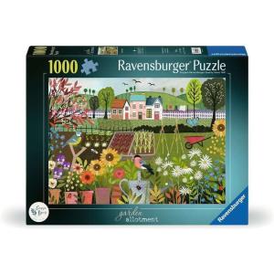 Ravensburger Garden Allotment 1000 Piece Jigsaw Puzzle | Vibrant Garden Artwork | Idyllic Nature Scene | Durable Eco-Friendly Materials(New design)