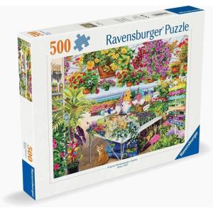 Ravensburger Glorious Garden Center 500 Piece Jigsaw Puzzle | Great Gift for Puzzlers | Premium German Craftsmanship | FSC Certified Sustainable Wood