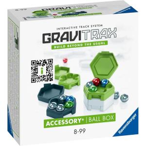Ravensburger GraviTrax Ball Box – Marble Organization Set | Creative STEM Toy | Interactive Race Tracks | Ideal for Curious Kids and Adults | Compatible with All GraviTrax Systems