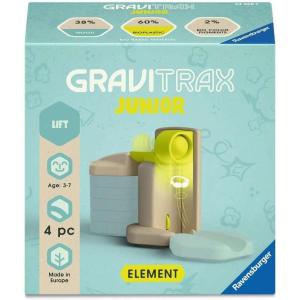 Ravensburger GraviTrax Junior Element Lift – Expandable Marble Run for Children, Marble Run Made of Renewable Materials with Themed Worlds, Construction Toy for Ages 3 Years up