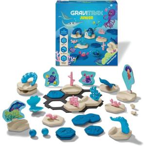 Ravensburger GraviTrax Junior Extension Ocean – Marble Run, STEM and Construction Toys for Kids Age 3 Years Up – Kids Gifts