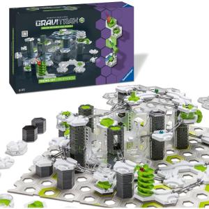 Ravensburger GraviTrax PRO Starter-Set Drop’n’Roll. Interactive Marble Run System, Construction Toy for Children from 8 Years. Can be Combined with All Product Lines