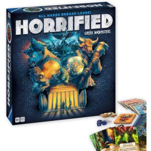 Ravensburger Horrified Games – Greek Monsters – Strategy Board Game – Boost Critical Thinking & Teamwork – Cooperative Gameplay – Unique Monster Challenges – 1 to 5 Players – Adults & Kids 10+